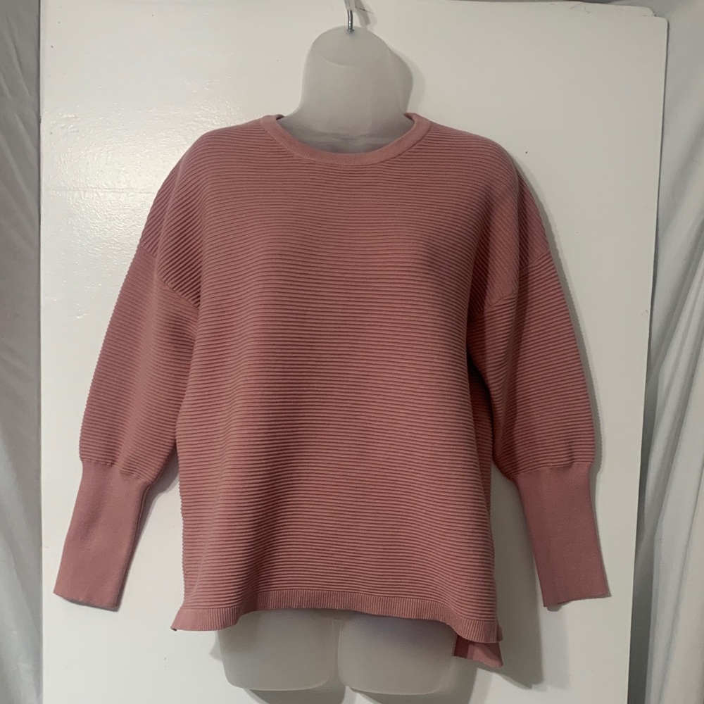 Fashion Bug Blush Pink Crew Neck Sweater